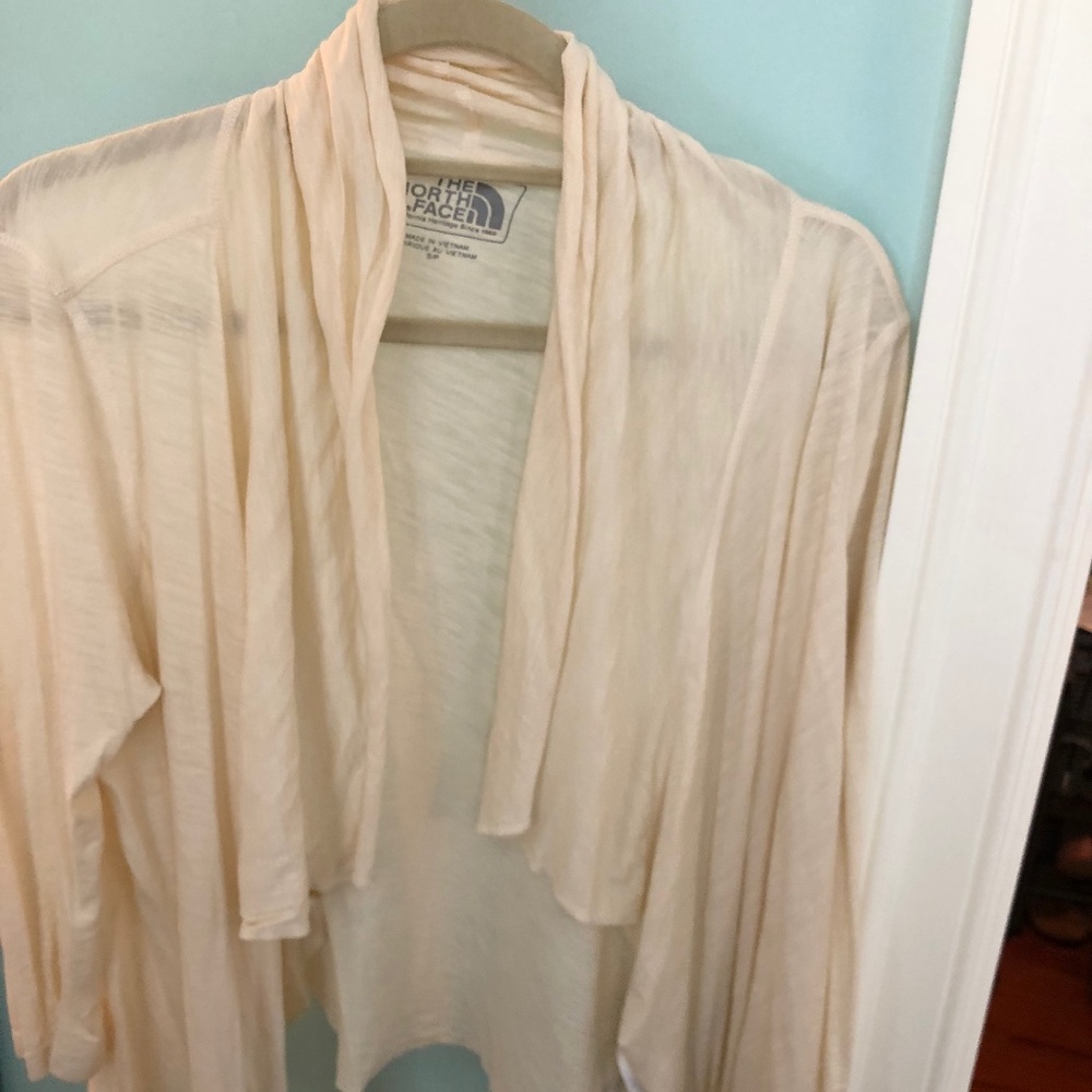 NorthFace cardigan flowy sweater